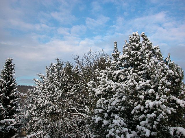 Schnee geräumt