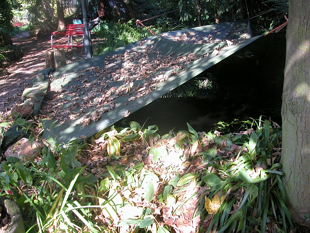 Teichabdeckung