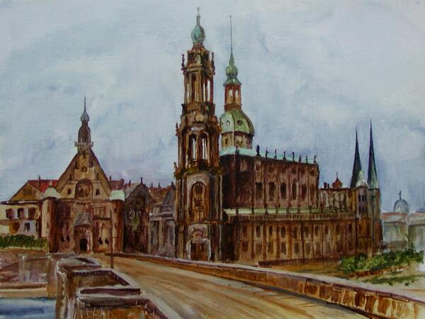 Georgentor und Hofkirche