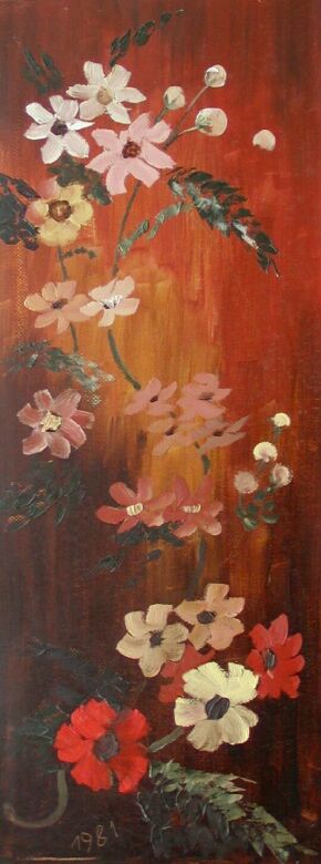 Clematis rechts